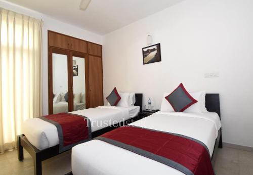 Bed view | Service Apartments in Bangalore